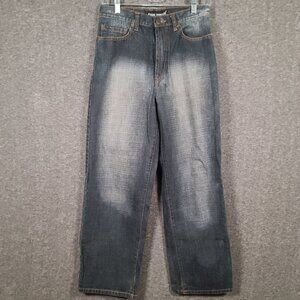 Eddie Domani Boys Size 14 Denim Jeans Distressed